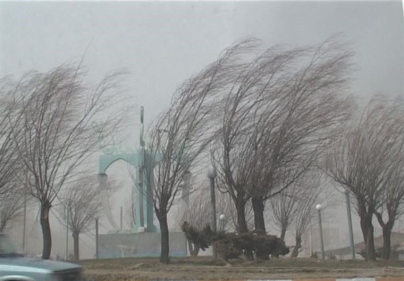 هواشناسی ایران ۱۴۰۰/۰۳/۲۸| وزش باد شدید در ۱۲ استان